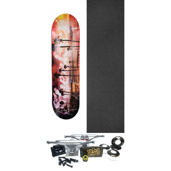 Sandlot Times Skateboards Ryan Sheckler Victoria Skateboard Deck - 8.5" x 31.25" - Complete Skateboard Bundle